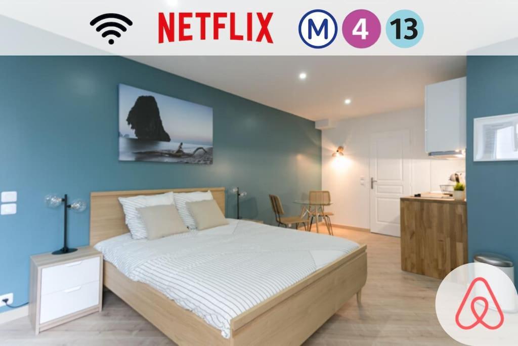 Rose, Appartement Confortable Proche Metro Μονρούζ Εξωτερικό φωτογραφία